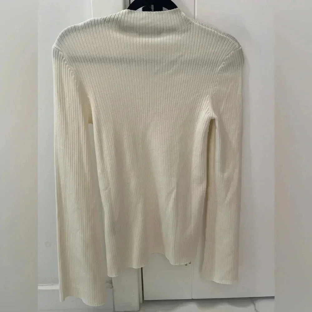 Maje Ribbed-knit turtleneck sweater- Size 1; Brand New Condition with Tags